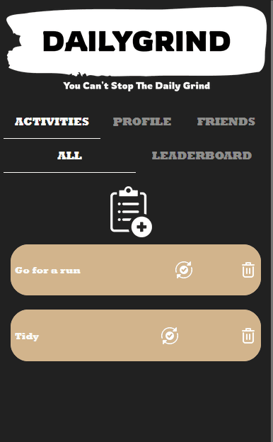 DailyGrind screenshot 1